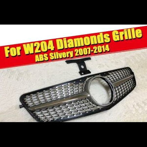 ԗpOp[c Kp: ZfX CNX W204 N X|[c C63 tg O _Ch X^C ABS Vo[ C180 C200 C250 2007-14 ^Cv001 AL-EE-0277 AL Exterior parts for cars