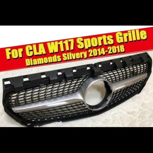 ԗpOp[c W117 _ChO tg op[ O CLANX CLA180 CLA200 CLA250 CLA45 ABS Vo[ 2014-17 ^Cv001 AL-EE-0287 AL Exterior parts for cars