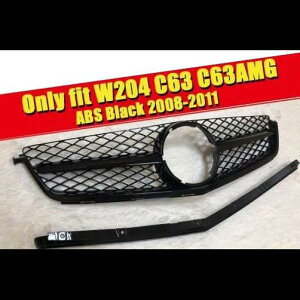 �ԗp�O���p�[�c C�N���X W204 C200 C250 C300 350 �K�p�FW204 C63 C63AMG ABS �u���b�N �X�|�[�c �t�����g �O���� �t�����g �O���� 08-11 �^�C�v001 AL-EE-0315 AL Exterior parts for cars
