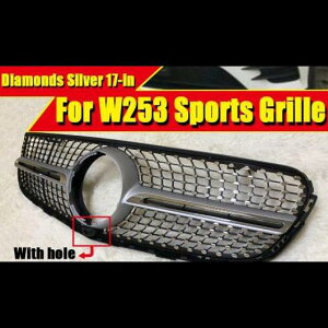 ԗpOp[c Kp: ZfX W253 C253 X253 GLCNX SUV GLC250 GLC350 X|[c tg _Ch Obh O ABS Vo[ Jz[Ȃ 17 ^Cv001 AL-EE-0352 AL Exterior parts for cars