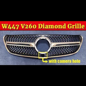 �ԕ��i �K�p: �����Z�f�X MB V�N���X W447 ���B�g �p�i�����J�[�i �t�����g �_�C�������h �O���b�h �O���� ABS ���� �V���o�[ W/�J���� V260 V250 V220 16-18 �^�C�v001 AL-EE-0837 AL Car parts