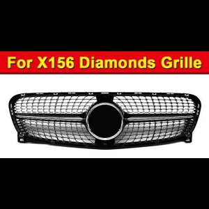 �ԕ��i �K�p: MB �����Z�f�X X156 GLA�N���X �X�|�[�c �t�����g �o���p�[ �_�C�������h �O���b�h �O���� ABS ����u���b�N �A�h�I�� �X�^�C�� 2014-16 �^�C�v001 AL-EE-0861 AL Car parts