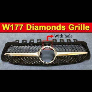 ԗpOp[c W177 _Ch X^C Obh O X|[c ABS Vo[ Jz[ Kp: ZfXxc ANX A45AMG 2018N6` ^Cv001 AL-EE-1034 AL Exterior parts for cars