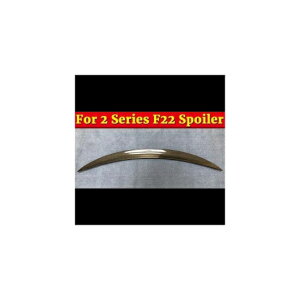�ԗp�O���p�[�c F22 ���A �X�|�C���[ �e�[�� �E�C���O �X�^�C�� �J�[�{���t�@�C�o�[ �u���b�N �K�p: BMW 2�V���[�Y 220i 228i 230i 235i 2014-18 �^�C�v001 AL-EE-1183 AL Exterior parts for cars