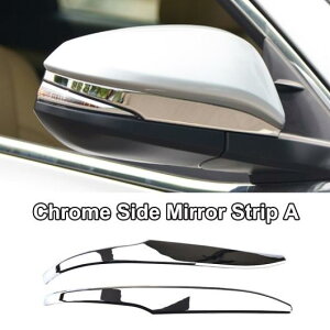 適用: トヨタ ハイランダー クルーガー 2014-2016 クローム カバー トリム メンバー ストリップ 装飾 サイドミラーストリップA AL-EE-5524 AL Exterior parts for cars