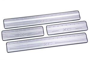 ドア シル/スカッフ プレート 304 ステンレス スチール ドア シル エクステリア 4ピース ブランド 2009-2015 適用: ボルボ XC60 AL-EE-6635 AL Exterior parts for cars