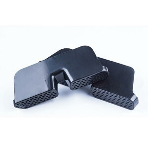 適用: ホンダ フィット ジャズ 2014-2018 アンダー シート エア 吹き出し口 コンディション 保護 カバー インテリア 装飾 アクセサリー ブラック AL-EE-7082 AL Exterior parts for cars