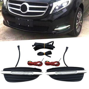 LED DRL fCCg fC^C jO Cg tg tHOCg v Kp: ZfX xc VNX Bg V250 V260 2016 2017 2s[X AL-FF-1495 AL Car parts