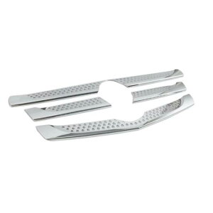 7個 フル セット キット ミドル ボトム フロント グリル カバー トリム 適用: メルセデス・ベンツ ヴィト W447 2014-2018 5ピース AL-FF-1097 AL Exterior parts for cars