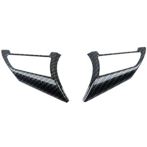 ABS �}�b�g �X�e�A�����O �z�C�[�� �{�^�� �J�o�[ �g���� �N���[�� �X�e�b�J�[ �J�[�{���t�@�C�o�[ �X�^�C�� �A�N�Z�T���[ �K�p: ���Y �L���V���J�C J11 2018 2019 �^�C�v001 AL-FF-1693 AL Car parts