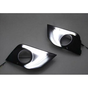 LED 12V fC^C jO Cg DRL Kp: OH ASX 2016 2017 ABS tHOv Jo[ CG[ ^[VOiCg ^Cv001 AL-FF-1704 AL Car parts
