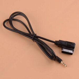 AMI MMI AUX 3.5mm �W���b�N �I�[�f�B�I �~���[�W�b�N �C���^�[�t�F�[�X �A�_�v�^ �P�[�u�� �K�p: �V���R�_ VW �p�T�[�g �A�E�f�B A5 Q5 Q7 S8 TT AL-FF-7108 AL Car parts
