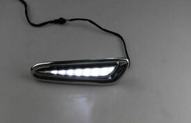 適用: マツダ 3 2011-2013 LED DRL 高光度 ガイド フォグ ランプ デイタイムランニングライト F スタイル AL-HH-0503 AL Car parts
