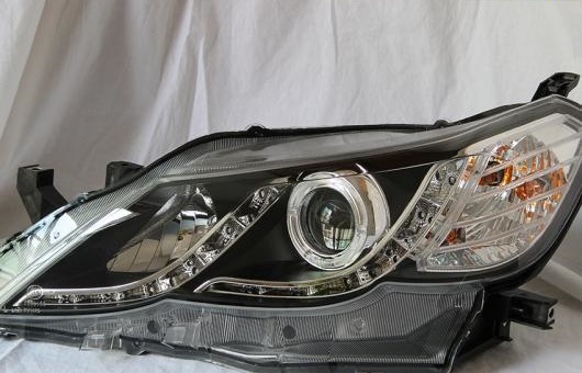AL ヘッドランプ 適用: トヨタ レイツ/マークX 2011-2014 LED ヘッドライト DRL H7/D2H HID キセノン BI レンズ 4300K～8000K 35W・55W AL-HH-0928