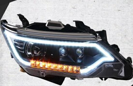 ヘッドライト 適用: トヨタ カムリ 2015 LED ヘッドランプ デイタイムランニングライト DRL バイキセノン HID 4300K～8000K 35W・55W AL-HH-0932 AL Car parts