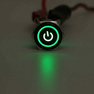 16mm LED  vbV {^ XCb` 12V 5 s {^ p[ tbg wbh XCb` h zCg`O[ AL-HH-1904 Interior parts for cars