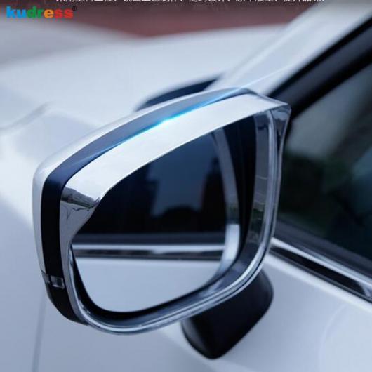 適用: マツダ CX5 CX-5 KF 2017 2018 2019 2020 ABS クローム ドア ミラー レイン スノー ガード バックミラー  ミラー レイン バイザー ABS クローム・カーボンファイバー AL-II-1064 AL Exterior parts for cars |