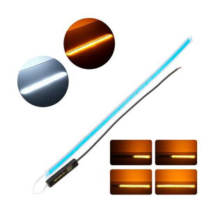 1 �s�[�X DRL LED �t���L�V�u�� �`���[�u �X�^�C�� �_�C�i�~�b�N �f�C�^�C�� �����j���O ���C�g �e�B�A �X�g���b�v �t���[ �w�b�h���C�g �G���W�F���A�C 60cm AL-II-1759 AL Car parts