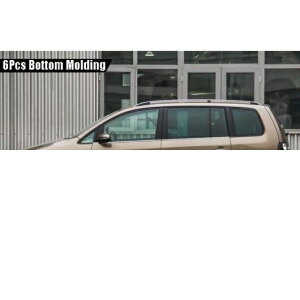 A �Z�b�g �E�C���h�E �s���[ �E�C���h�E �V�� ���[���f�B���O �g���� �K�p: VW �g�D�[���� 2008-2015 6�s�[�X AL-II-2306 AL Exterior parts for cars