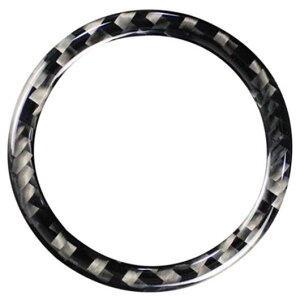 適用: レクサス IS250C 300 350C アクセサリー エンジン スタート ストップ イグニッション キー リング ステッカー カーボンファイバー サークル トリム 2006 2012 ST ブラック AL-II-2551 AL Interior parts