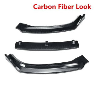 3�s�[�X �t�����g �o���p�[ ���b�v �{�f�B �L�b�g �X�|�C���[ �X�v���b�^ �f�B�t���[�U�[ �K�p: �A�E�f�B/AUDI A4 B9 �Z�_�� 2017 2018 �J�[�{���� AL-II-3781 AL Exterior parts for cars