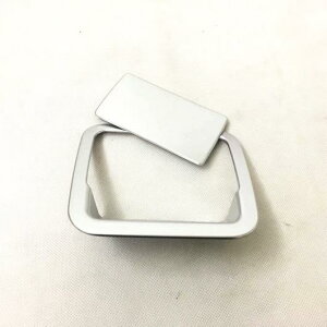 適用: マツダ CX-5 2017 2018 助手席 グローブ ボックス ハンドル フレーム カバー ステッカー 2ピース ABS クローム AL-II-4294 AL Exterior parts for cars