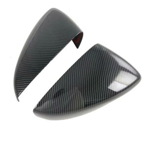 �h�A �o�b�N�~���[ �~���[ �V�F�� ���� �t���[�� �J�o�[ �g���� �K�p: �}�c�_ CX-30 CX30 CX-30 2019 2020 ABS �N���[�� �J�[�{���t�@�C�o�[ �X�^�C�� AL-II-4367 AL Exterior parts for cars