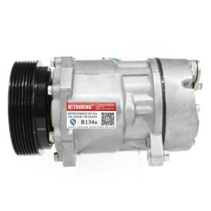 SD7V16 AC �R���v���b�T�[ �K�p: �V�g���G��/CITROEN �G�O�U���e�B�A �v�W���[/PEUGEOT 306 406 806 �G�L�X�p�[�g 6453FE 6453GA 6453L5 9613260680 9640486480 1106 1227 AL-II-9847 AL Air conditioner compressor