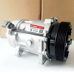 SD7V16 AC RvbT[ Kp: tHNX[Q/VOLKSWAGEN r[g L4 1.8L 1.9L 2.0L 1998-2000 1J0820805 7M0820803B 1J0820803A 1206 1521030 6PK 4254 AL-II-9850 AL Air conditioner compressor