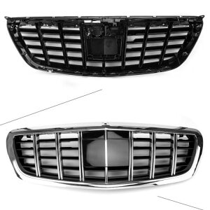tg O GT R O Kp: ZfXxc/MERCEDES BENZ SNX }Cobn/MAYBACH W222 S350 S400 S500 2014 2015 2016 2017 2018 14 15 16 17 18 AL-JJ-0114 AL Front radiator grill