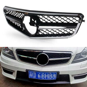 tg O Abp[ O 1-PIN Kp: ZfXxc/MERCEDES BENZ W204 CNX C180 C200 C260 C63 2007 2008 2009 2010 2011 2012 2013 2014 ABS AL-JJ-0259 AL Racing grill