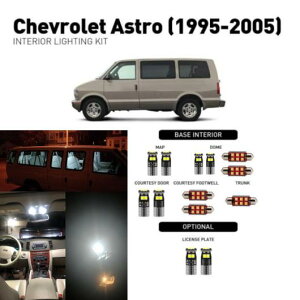 ԗp  LED Cg Kp: V{[/CHEVROLET AXg 1995-2005 ANZT[ pbP[W Lbg 13 ou zCg AL-JJ-2044 AL Interior parts for cars