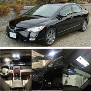 ԗp  LED Cg Lbg Kp: 2006 AL/ACURA CSX h[ }bv gN v ou G[t[ T10 31mm 36mm 39mm 42mm zCg AL-JJ-2684 AL Interior parts for cars