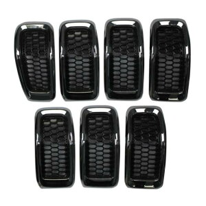 bV O Kp: W[v/JEEP `FL[/CHEROKEE 2014-2018GRID K[h [fBO g Jo[ ABS Lbg O[ AL-JJ-2767 AL Exterior parts for cars