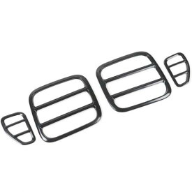 ブラック テールライト プロテクター カバー リア ランプ ガード 適用: 2015-2018 ジープ/JEEP レネゲード タイプ001 AL-JJ-3539 AL Exterior parts for cars