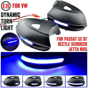 LED �_�C�i�~�b�N �^�[���V�O�i�����C�g ����� �E�C���J�[ ���C�g �K�p: �t�H���N�X���[�Q��/VOLKSWAGEN VW �p�T�[�g B7 CC �V���b�R �C�I�X �r�[�g�� 2011 2014 �C�G���[ �u���[ AL-JJ-6768 AL Car parts