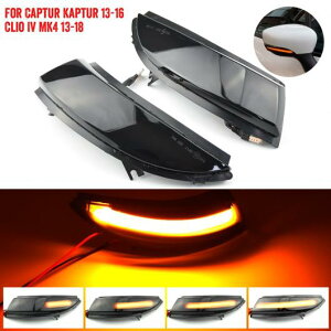 �_�C�i�~�b�N LED �E�C���J�[ �C���W�P�[�^�[ �~���[ �^�[�� ���C�g �V�O�i�� ���s�[�^�[ �K�p: ���m�[/RENAULT �N���I IV MK4 BH RS �O�����h�c�A�[ KH 2012-2016 AL-JJ-7026 AL Car parts