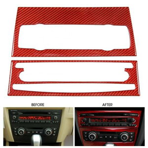 2�s�[�X �G�A�R�� CD �p�l�� �J�[�{���t�@�C�o�[ �J�o�[ �g���� �C���e���A �z�[���Ȃ� �K�p: E90 E92 ������ AL-JJ-8772 AL Interior parts for cars