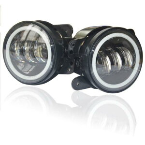 2s[X 4C` 30W LED tHOCg Kp: W[v/JEEP O[ _bW/DODGE HI/LO r[ p[ 4 LED tHOv DRL Cg LED wbhv AL-KK-2635 AL Car parts