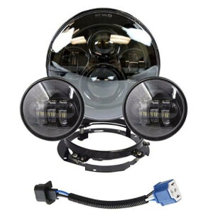 7 LED vWFN^[ 883 wbhCg + 4 1/2 pbVO Cg Kp: c[O GNg OCh ubN 7C` LED ubNZbg AL-KK-2769 2 AL Motorcycle parts