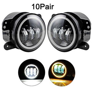 10PAIR 4C` Eh tHO v Kp: W[v/JEEP O[ JK TJ LJ LED tHOCg 30W n zCg DRL + Ao[ ECJ[ 10yA tHOCg AL-KK-2812 AL Car parts
