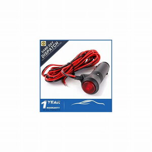 12V 24V オス オートバイ シガーソケット ソケット プラグ コネクタ ON オフ スイッチ インジケーター ライト AL-KK-3460 AL Car parts