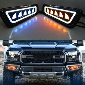 Kp: tH[h/FORD F-150 v^[ 2017 2018 2019 CG[ ECJ[ @\ DRL h 12V LED DRL fC^CjOCg tHOv AL-KK-4185 AL Car parts