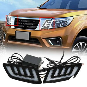 DRL fC^C jO Cg }XN O LED v `[jO VOi Kp: Y io NP300 D23 2015-2019 AL-KK-5071 AL Car parts