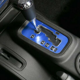 トリム ギア フレーム 装飾 カバー ギア シフト ボックス カバー 適用: ジープ/JEEP ラングラー 2012-2018 インナー アクセサリー-全天候 保護 レッド・ブルー AL-KK-5992 AL Car parts