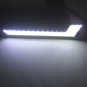 1�y�A �n�C �p���[ L-�V���[�v COB DRL LED �f�C�^�C�� �����j���O ���C�g �t�H�O�����v �z���C�g DC12V �z���C�g AL-KK-6854 AL Light lamp for car