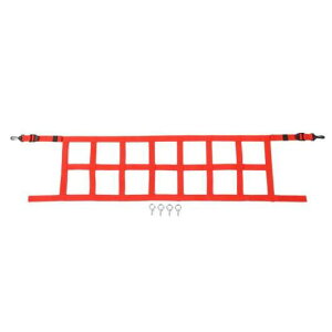 リア トランク アイソレーション ネット オーガナイザー カーゴ ネット 適用: スズキ ジムニー 2019 2020 2021 JB64 JB74 JB43 インテリア アクセサリー ブラック A・レッド A AL-KK-7359 AL Car supplies