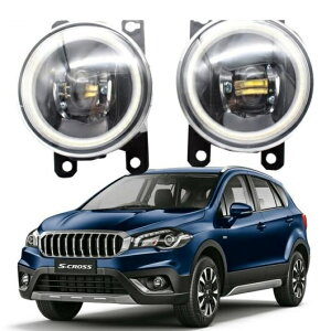 LED �t�H�O���C�g �J�b�g���C�������Y �K�p: �X�Y�L SX4 S-�N���X 2��� �t�F�C�X���t�g 16 17 2018 2019 2020 �G���W�F���A�C DRL �z���C�g �G���W�F���A�C AL-KK-8030 AL Car light