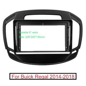 2DIN ラジオ ステレオ フレーム 適用: ビュイック/BUICK リーガル 9インチ ビッグ スクリーン CD/DVD プレーヤー フェイス ダッシュ マウント トリム キット AL-LL-6217 AL Interior parts for cars