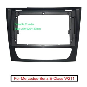 I[fBI 2DIN t[ A_v^ Kp: ZfX-xc E-NX W211 9 rbO XN[ DVD v[[ _bV tBbeBO pl t[ Lbg AL-LL-6272 AL Interior parts for cars